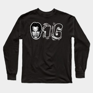 O1G Orban Viktor Face White Long Sleeve T-Shirt